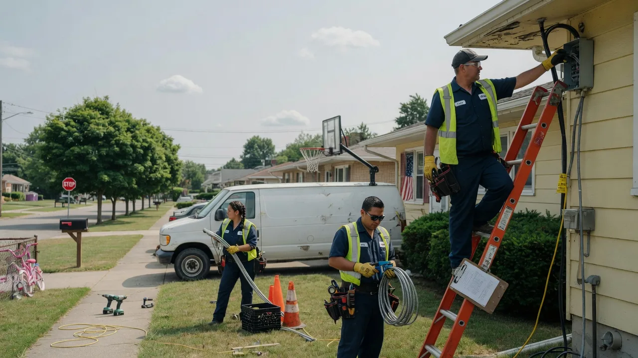 Licensed Electrician in Fort Blackmore, VA near me